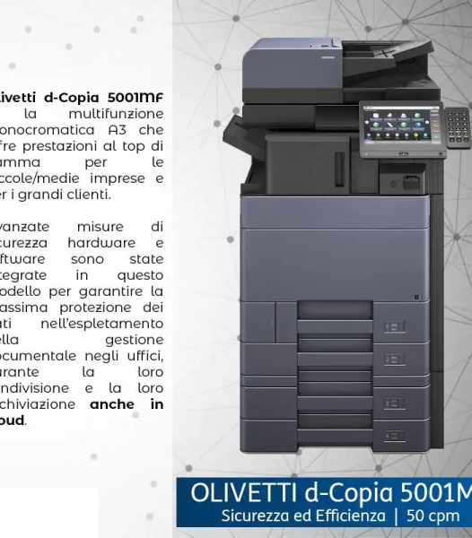 Copieur multifonction monochrome Olivetti d-Copia 5001 MF